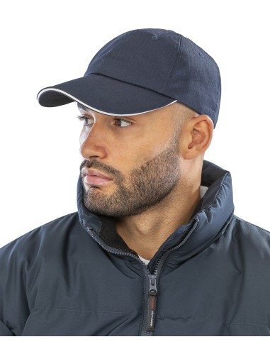 R-RC38X-Casquette Herringbone à chevrons à visière en sandwich
